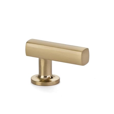 Patioplus 1.125 x 1.875 in. Freestone Finger Pull, Satin Brass PA1626219